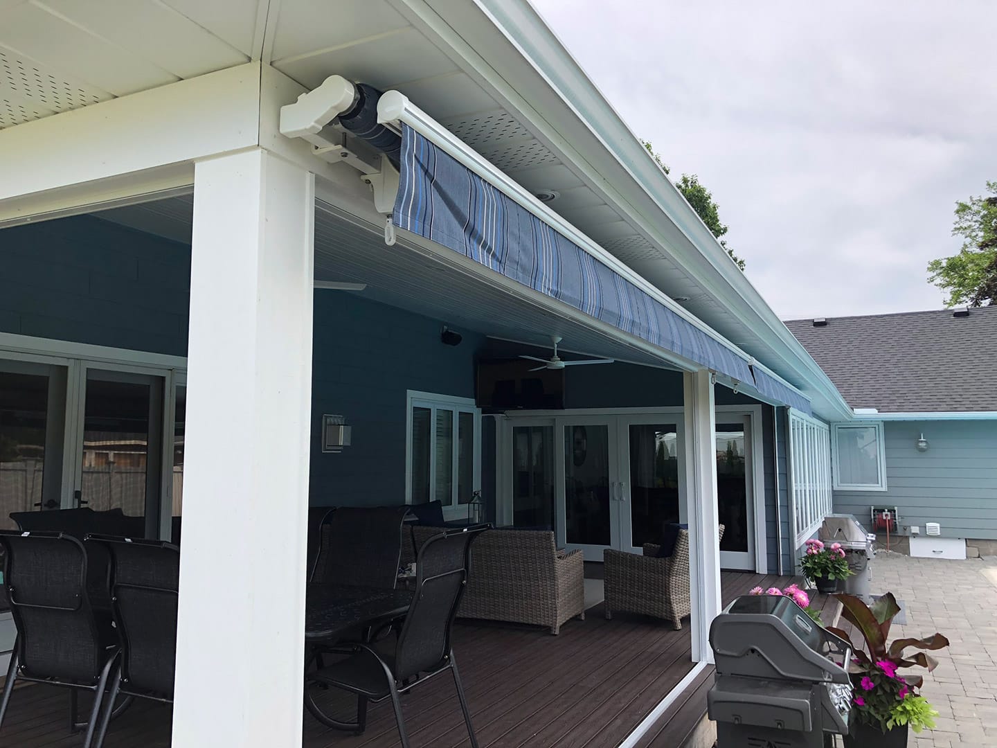 Retractable Patio Awnings Shade Solutions Alexander Awnings