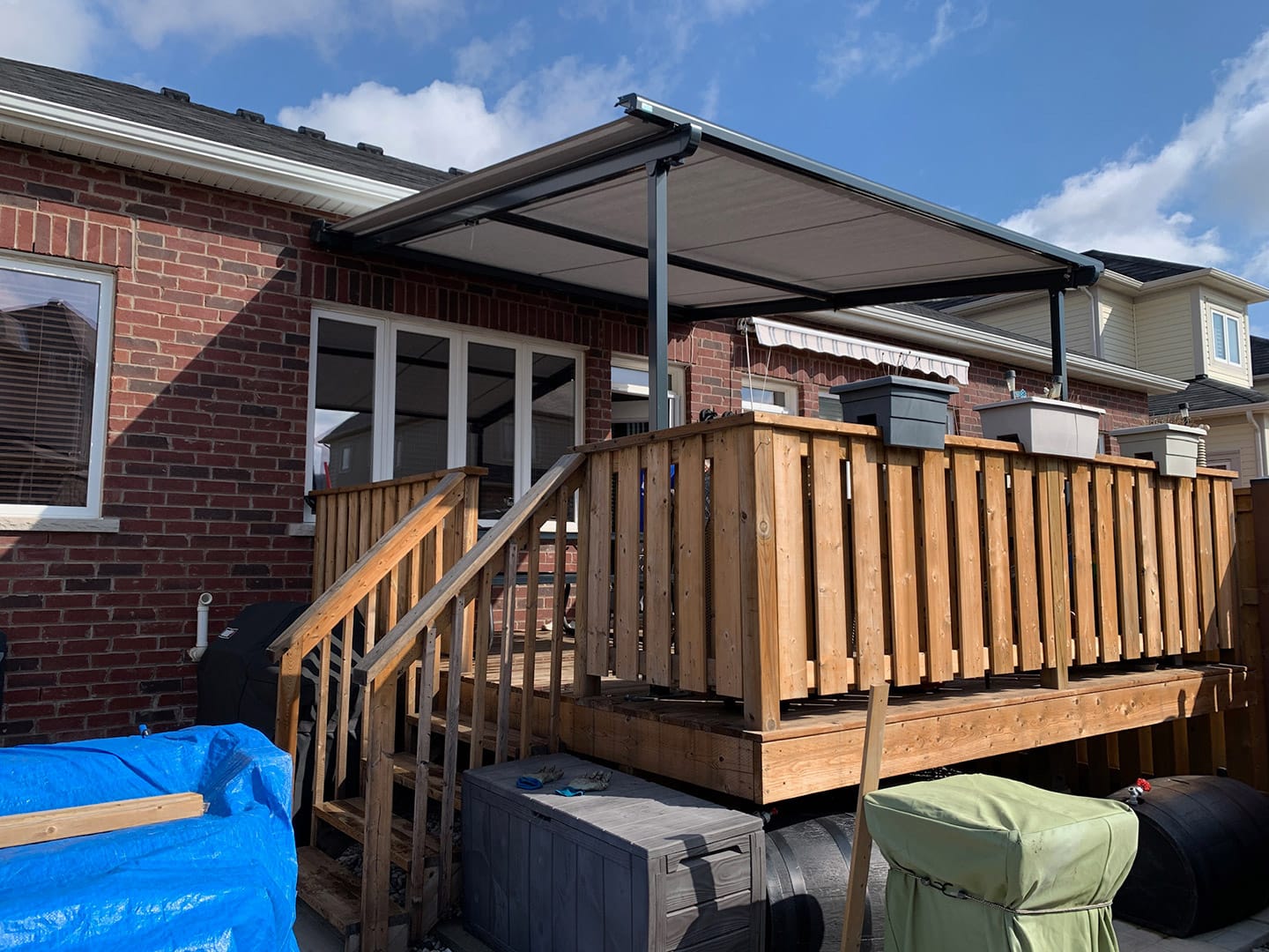 Pergolino Retractable Systems Alexander Awnings